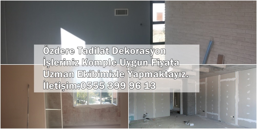 özdereevtadilatı İZMİR KOMPLE TADİLAT DEKORASYON İŞLERİ